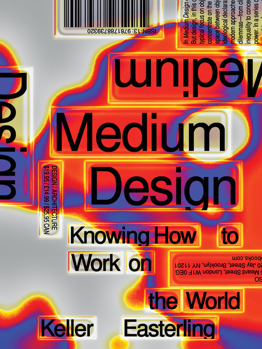 Title details for Medium Design by Keller Easterling - Wait list